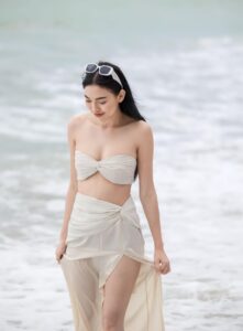 น้องแพม ผีใบข้าว สดใส